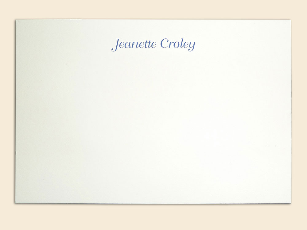 PERSONALISED A6 C6 CORRESPONDENCE NOTECARDS CARDS CARD BUSINESS ADDRESS FANCY 2